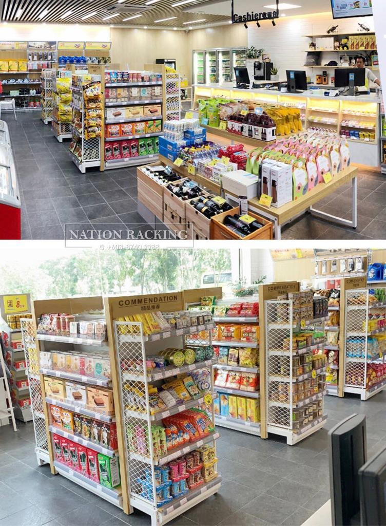 Convenience Store Shelf Rack Mini Market Rack Supplier Malaysia